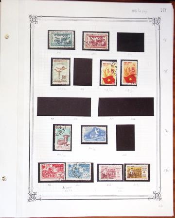 1892-1971 Collection de neufs et d'oblitérés sur pages