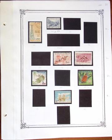 1892-1971 Collection de neufs et d'oblitérés sur pages