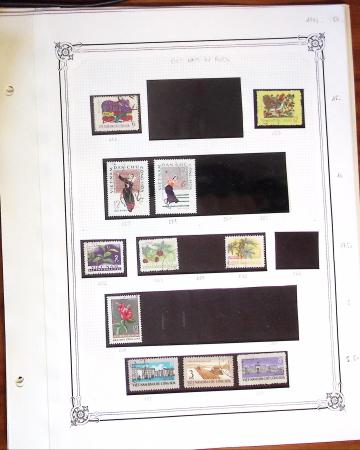 1892-1971 Collection de neufs et d'oblitérés sur pages