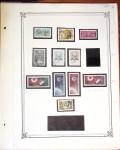 1892-1971 Collection de neufs et d'oblitérés sur pages