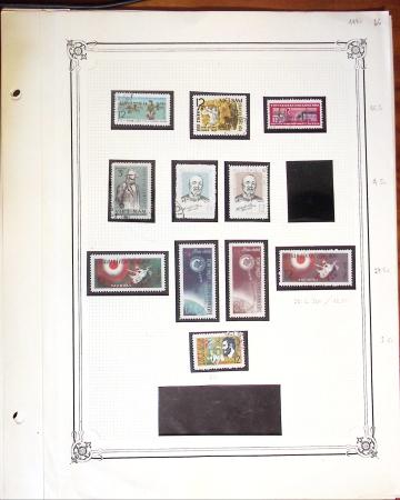 1892-1971 Collection de neufs et d'oblitérés sur pages