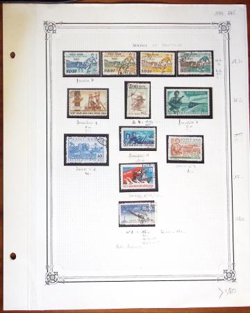 1892-1971 Collection de neufs et d'oblitérés sur pages