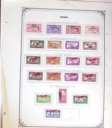 1924-42, SYRIE / GRAND LIBAN : Collection de neufs