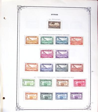 1924-42, SYRIE / GRAND LIBAN : Collection de neufs