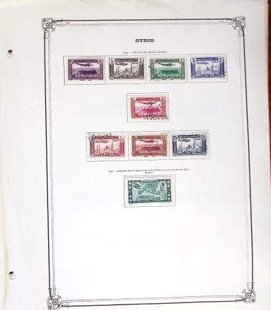 1924-42, SYRIE / GRAND LIBAN : Collection de neufs