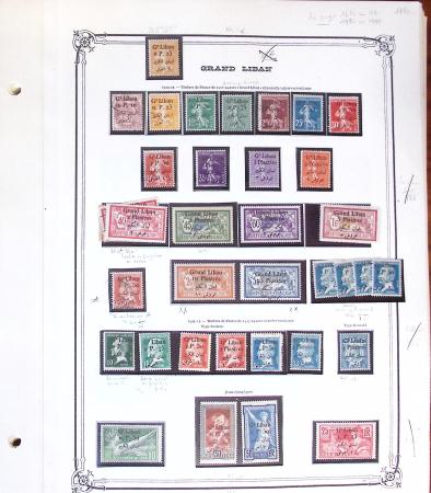 1924-42, SYRIE / GRAND LIBAN : Collection de neufs