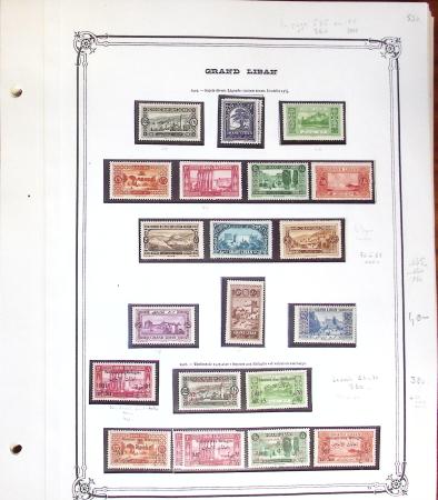 1924-42, SYRIE / GRAND LIBAN : Collection de neufs