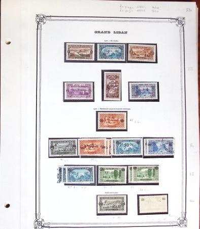 1924-42, SYRIE / GRAND LIBAN : Collection de neufs