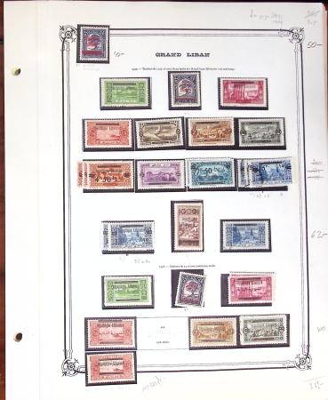 1924-42, SYRIE / GRAND LIBAN : Collection de neufs