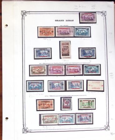 1924-42, SYRIE / GRAND LIBAN : Collection de neufs