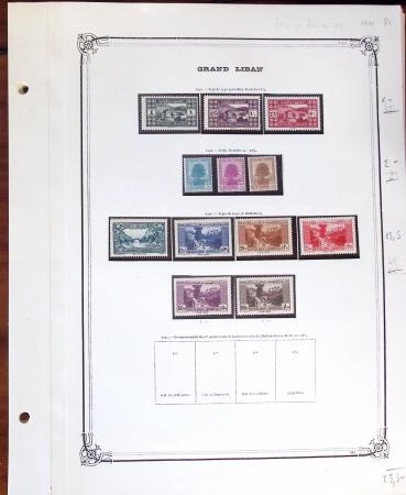 1924-42, SYRIE / GRAND LIBAN : Collection de neufs