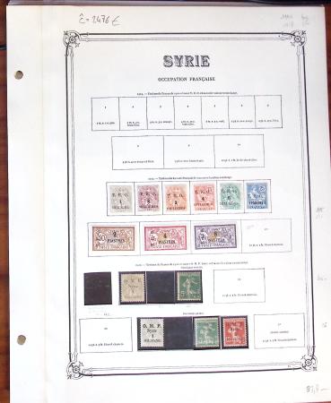 1924-42, SYRIE / GRAND LIBAN : Collection de neufs