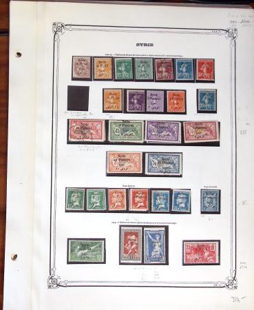 1924-42, SYRIE / GRAND LIBAN : Collection de neufs