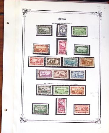 1924-42, SYRIE / GRAND LIBAN : Collection de neufs