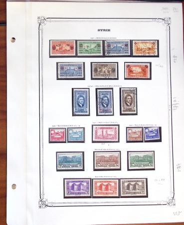 1924-42, SYRIE / GRAND LIBAN : Collection de neufs