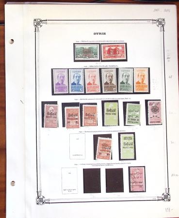 1924-42, SYRIE / GRAND LIBAN : Collection de neufs