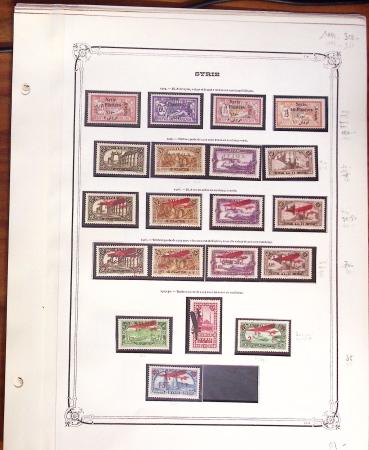 1924-42, SYRIE / GRAND LIBAN : Collection de neufs