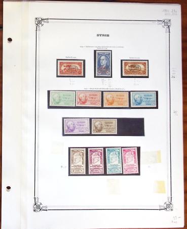 1924-42, SYRIE / GRAND LIBAN : Collection de neufs