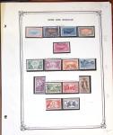 1892-1947 Ensemble avec timbres d'Obock et Cotes des