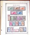1892-1947 Ensemble avec timbres d'Obock et Cotes des