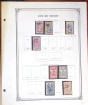 1892-1947 Ensemble avec timbres d'Obock et Cotes des