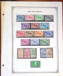 1892-1947 Ensemble avec timbres d'Obock et Cotes des