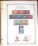 1892-1947 Ensemble avec timbres d'Obock et Cotes des