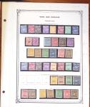 1892-1947 Ensemble avec timbres d'Obock et Cotes des