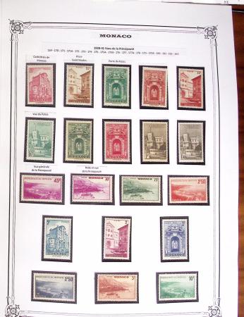 1922-2020 Collection de Monaco en 3 albums avec BF