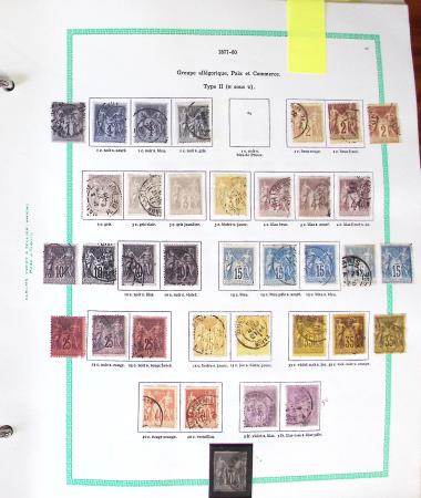 1850-2013, Lot de France, avec section classique avec
