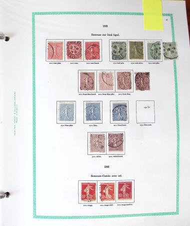 1850-2013, Lot de France, avec section classique avec