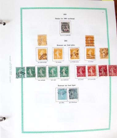 1850-2013, Lot de France, avec section classique avec