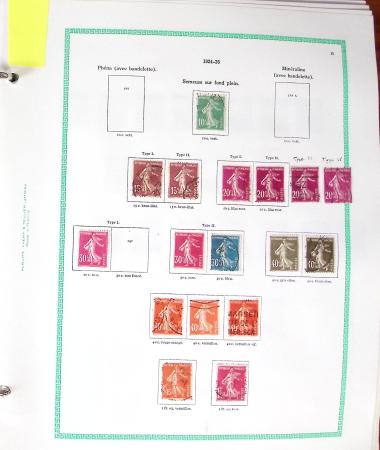 1850-2013, Lot de France, avec section classique avec