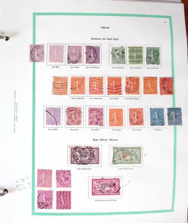1850-2013, Lot de France, avec section classique avec