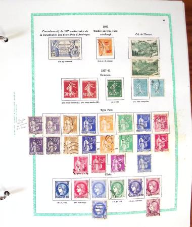 1850-2013, Lot de France, avec section classique avec