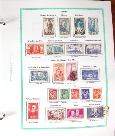 1850-2013, Lot de France, avec section classique avec