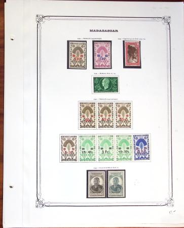 1881-1947 COLONIES D'AMÉRIQUE : Belle collection de