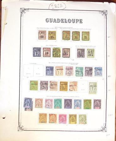 1881-1947 COLONIES D'AMÉRIQUE : Belle collection de