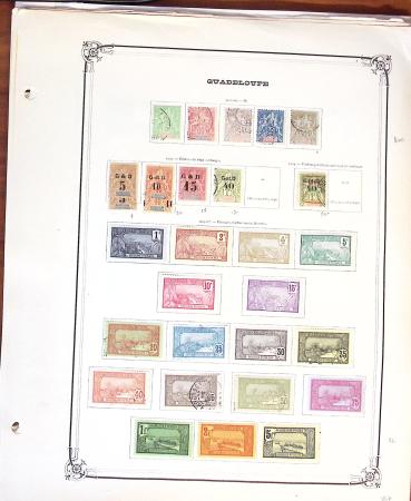 1881-1947 COLONIES D'AMÉRIQUE : Belle collection de