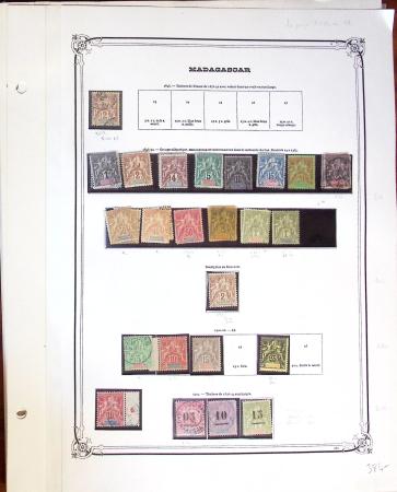 1881-1947 COLONIES D'AMÉRIQUE : Belle collection de