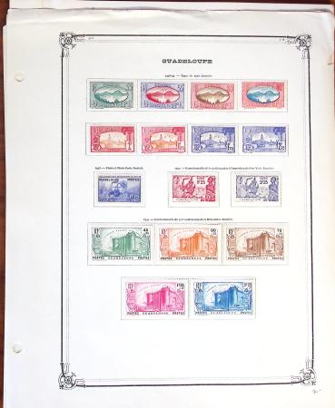 1881-1947 COLONIES D'AMÉRIQUE : Belle collection de