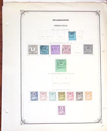 1881-1947 COLONIES D'AMÉRIQUE : Belle collection de