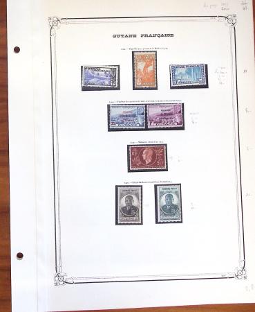 1881-1947 COLONIES D'AMÉRIQUE : Belle collection de