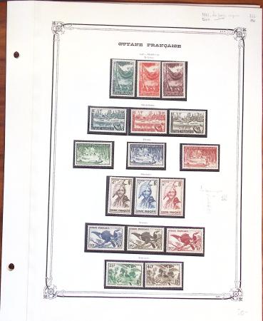 1881-1947 COLONIES D'AMÉRIQUE : Belle collection de