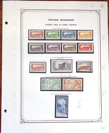 1881-1947 COLONIES D'AMÉRIQUE : Belle collection de