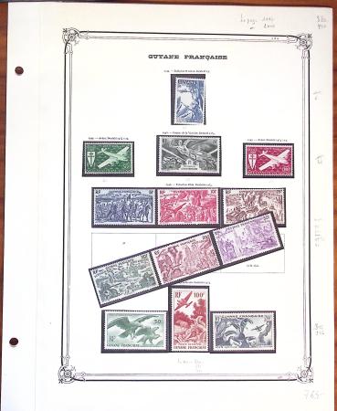 1881-1947 COLONIES D'AMÉRIQUE : Belle collection de