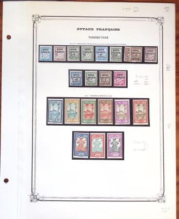1881-1947 COLONIES D'AMÉRIQUE : Belle collection de