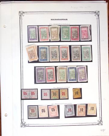1881-1947 COLONIES D'AMÉRIQUE : Belle collection de