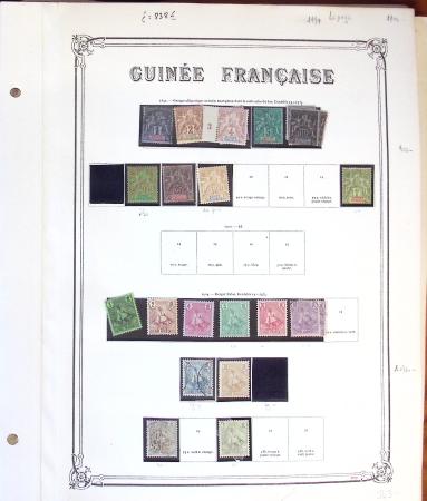 1882-1951 COLONIES D'AFRIQUE : Bel ensemble de divers