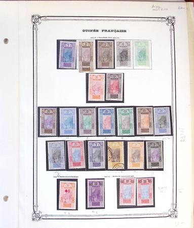 1882-1951 COLONIES D'AFRIQUE : Bel ensemble de divers